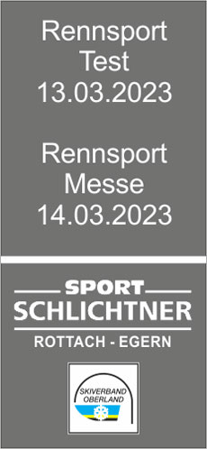 Logo Rennsportmesse Sport Schlichtner 2023